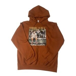 Thug Life Golden Girls Hoodie, Burnt Orange, Sz Small, Funny Parody Graphic